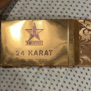 Jeffree Star 24 Karat Gold Skin Frost Palette